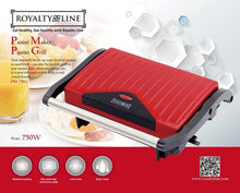 Royalty Line PM-750.1; Panini Maker 750W