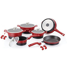 Royalty Line RL-ES2014M; Marble coating cookware set 14pcs