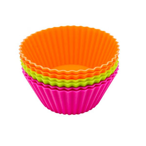 Blaumann BL-1269; Reusable Silicone Cupcake Mold for Muffin 6 pcs