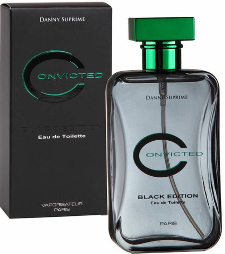 Danny Suprime, Convicted Green for Men - Black Edition​, Cologne, Fragrance, Perfumes, 100mL