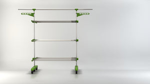 Herzberg HG-5015; Moving Clothes Rack