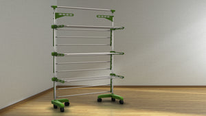 Herzberg HG-5015; Moving Clothes Rack