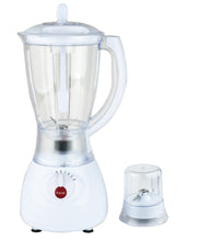 Herzberg HG-5008; Blender, Food Mixer, Smoothie Maker, Plastic Blender, 600W, 1.7L, 2 in 1