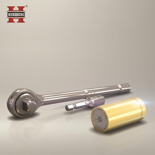 Herzberg HG-5031; Universal Socket Wrench 3pcs