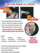 Herzberg HG-5034; Zipper Attachment Kit 6PCS