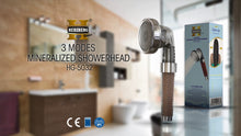 Herzberg HG-5032; 3-Mode Mineralized Shower Head