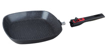 Herzberg HG-7028GP; Grill pan with removable handle 28 cm