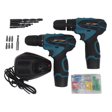 Kraf TWorld Professional-line KW-18V; Lithium-ion Cordless Drill set