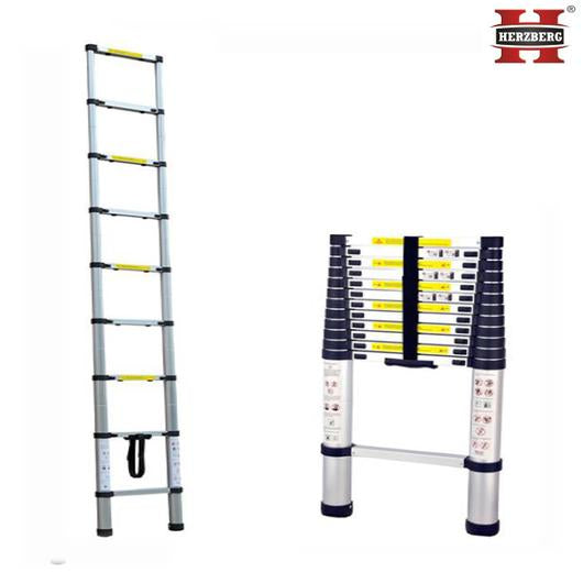 Herzberg HG-5380; Telescopic Ladder 3m80
