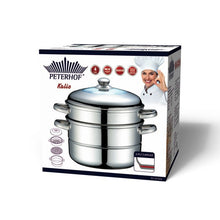 Peterhof PH-15118-26; Stainless Steal Steamer set 4pcs