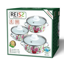 Peterhof RZ-412A; Batterie de petites casseroles 6pcs