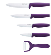 Royalty Line RL-C4; Set of ceramic knives 5pcs