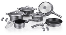 Royalty Line RL-ES2014M; Marble coating cookware set 14pcs