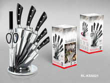 Royalty Line RL-KSS821; Stainless steel knife set 8 pieces