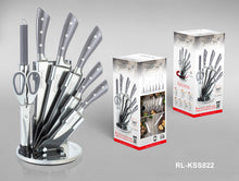 Royalty Line RL-KSS821; Stainless steel knife set 8 pieces