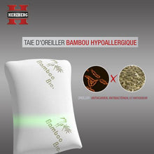 Royalty Comfort HG-5076BM; Bamboo Luxury Pillow "Queen" - Ergonomic Memory Foam