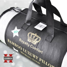 Royalty Comfort HG-5076BM; Bamboo Luxury Pillow "Queen" - Ergonomic Memory Foam