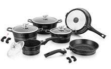 Royalty Line RL-ES2014M; Marble coating cookware set 14pcs