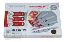 Royalty Line RL-F5W; Ensemble de 5 couteaux à revêtement céramique antiadhésif