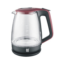 Herzberg HG-5054; Electric kettle with glass 1.7L