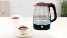 Herzberg HG-5054; Electric kettle with glass 1.7L