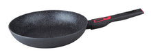 Herzberg HG-7024FP; Frying pan in marble coating with a removable handle 24 cm