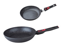 Herzberg HG-7028FP; Frying pan in marble coating with a removable handle 28 cm&#8203;