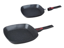 Herzberg HG-7028GP; Grill pan with removable handle 28 cm