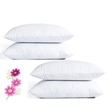 Herzberg HG-7048PP; High quality pillow, pack of four 4pcs