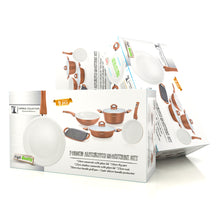 Imperial Collection IM-1009CR; Cookware Set with ceramic coating 9PCS