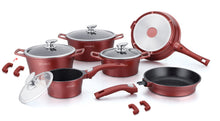 Royalty Line RL-ES2014M; Marble coating cookware set 14pcs