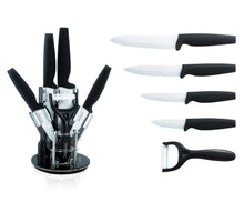 Royalty Line RL-C4SB; Set of 6 ceramic knives