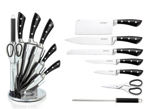 Royalty Line RL-KSS821; Stainless steel knife set 8 pieces