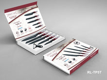 Royalty Line RL-TP5T; Knife set 5PCS with marble coating
